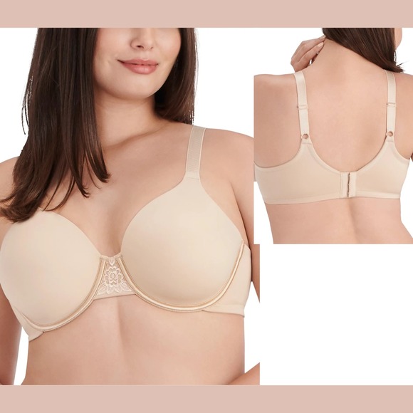 NEW$50 Vanity Fair [ 44DDD ] Beauty Back Smoothing Full-Figure Contour Bra U1389 - Picture 1 of 10